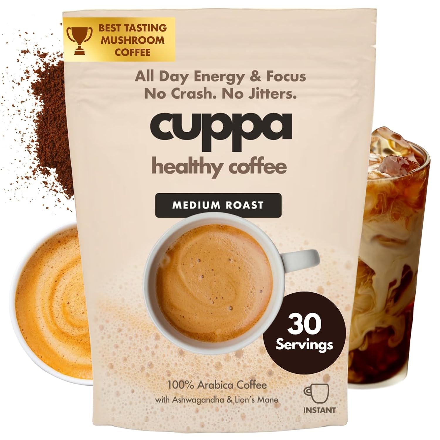 Cuppa Mushroom Instant Coffee